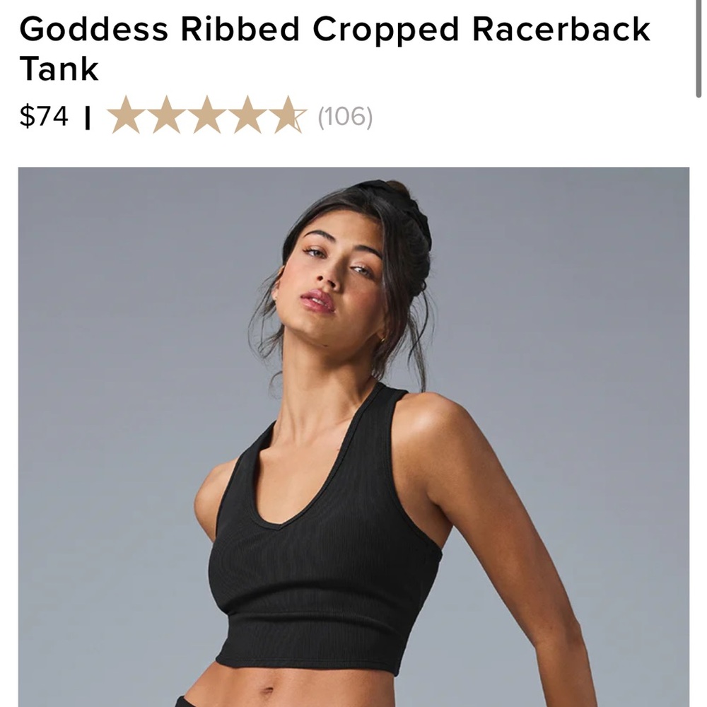 alo yoga tank top